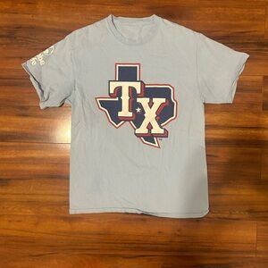 Gray Texas Graphic T-Shirt